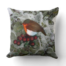 Navidades Robin Pillow
