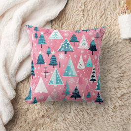 Cojín Decorativo Navidades rosadas