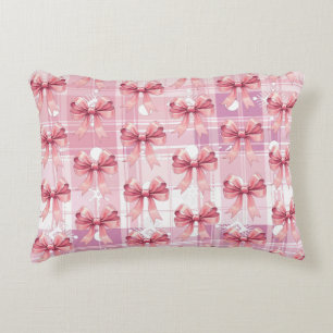 Cojín Decorativo Navidades rosas roban coqueta con copas de nieve