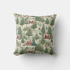 Cojín Decorativo Navidades rústicos de Woodland acogedores