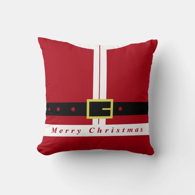 Cojín decorativo navidades Santa Claus (Anverso)