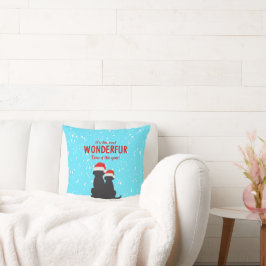 Cojín decorativo navidades Santa Dogs