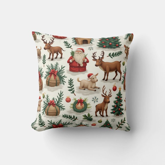 Cojín Decorativo navidades santa rudolph cushion (Anverso)
