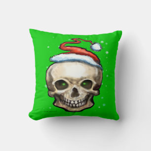 Cojín Decorativo Navidades Skull
