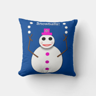 Cojín Decorativo Navidades Snowlady Juggys Nieves Graciosa