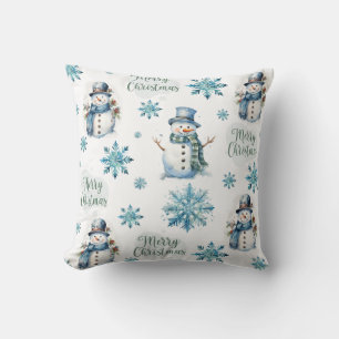 Cojín Decorativo Navidades Snowman