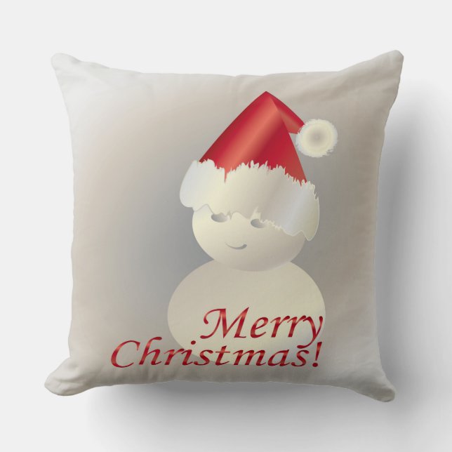 Cojín Decorativo Navidades Snowman (Anverso)