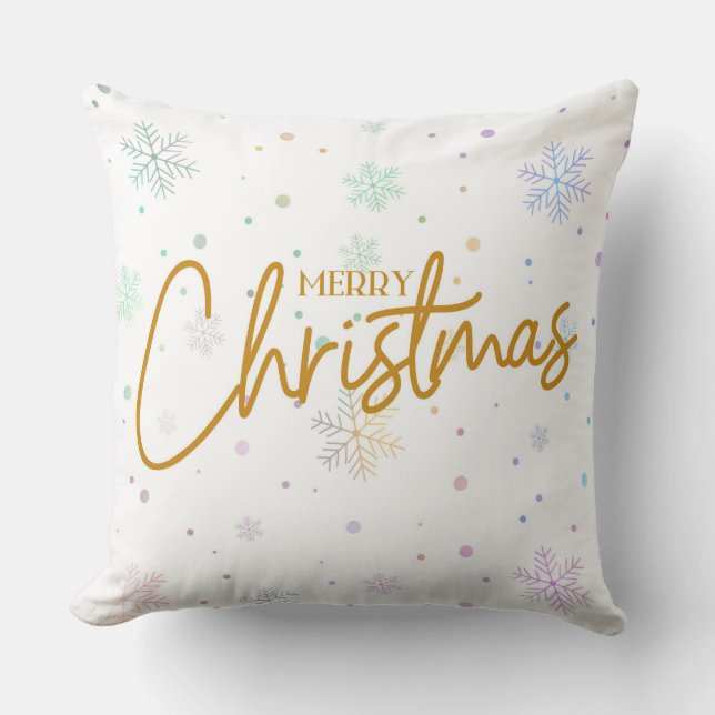 Cojín Decorativo Navidades Tema Cuadrado Cushion (Anverso)