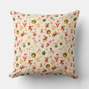 Cojín Decorativo Navidades Tema lanzar Pillow