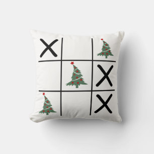 Cojín Decorativo Navidades Tic Tac Toe