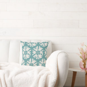 Cojín Decorativo Navidades Verde azulados modernos y caprichosos Co