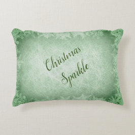 Cojín Decorativo Navidades verdes escarpados