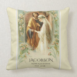 Cojín Decorativo Navidades Virgin Mary St. Joseph Boda