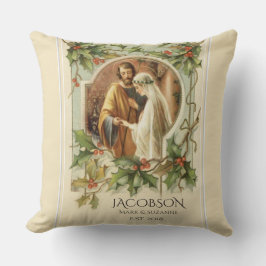 Cojín Decorativo Navidades Virgin Mary St. Joseph Boda