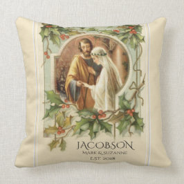Cojín Decorativo Navidades Virgin Mary St. Joseph Boda