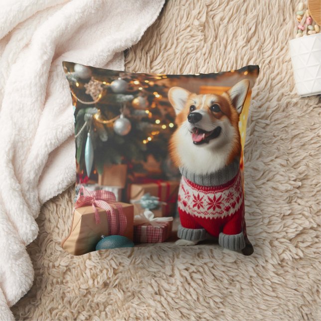Cojín Decorativo Navidades Welsh Corgi Pillow (Manta)