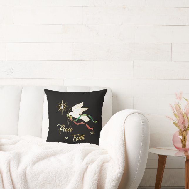 Cojín Decorativo Navidades White Dove (Sofá)