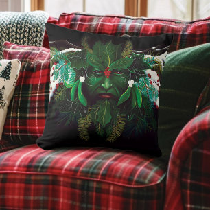 Cojín Decorativo Navidades Winter Green Man