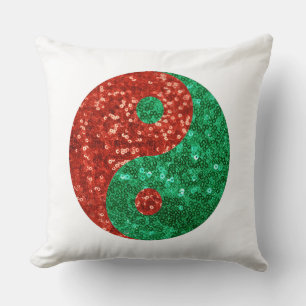Cojín Decorativo navidades yin yang