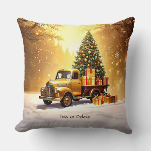 Cojín decorativo navideño del árbol de navidad del