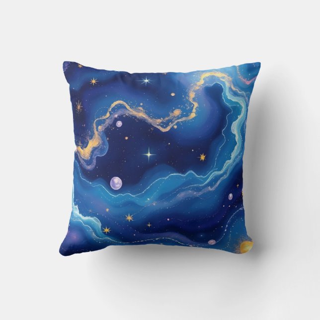 Cojín Decorativo Nebula Dreams (Reverso)