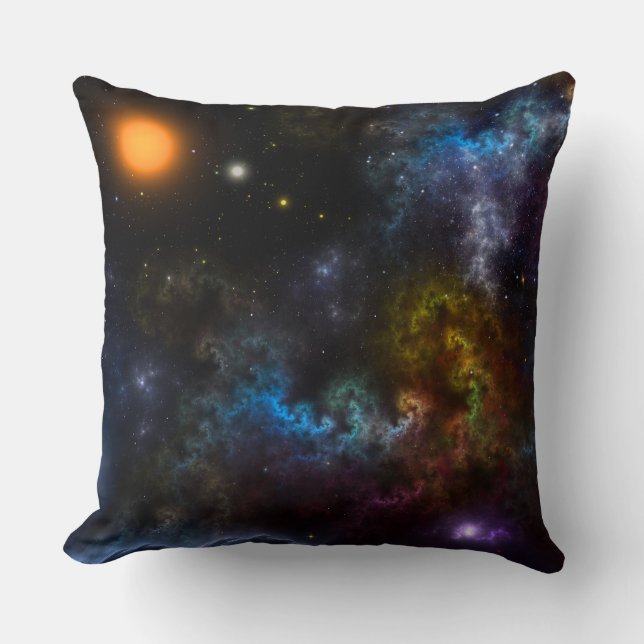 Cojín Decorativo Nebula Menagerie (Anverso)