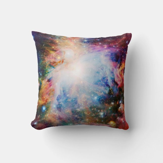 Cojín Decorativo Nebulosa colorida (Anverso)