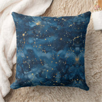 Nebulosa Cósmica de Polvo Estelar de Oro Azul Medi
