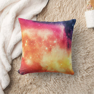 Cojín Decorativo Nebulosa Cósmica Radiante