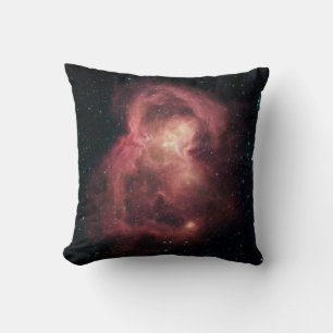 Cojín Decorativo Nebulosa de mariposa espacial