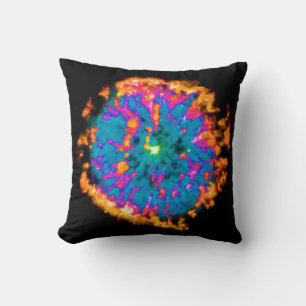 Cojín Decorativo Nebulosa planetaria NGC 6751 Pop Art Psicodélico