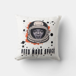 Cojín Decorativo Need More Space – Astronaut Throw Pillow