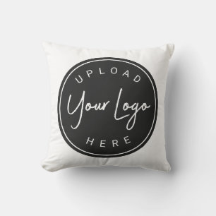 Cojín Decorativo Negocio de Logotipo Personalizado Personalizado