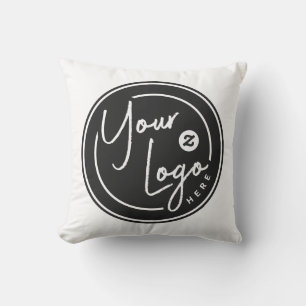 Cojín Decorativo Negocio de Logotipos Personalizados