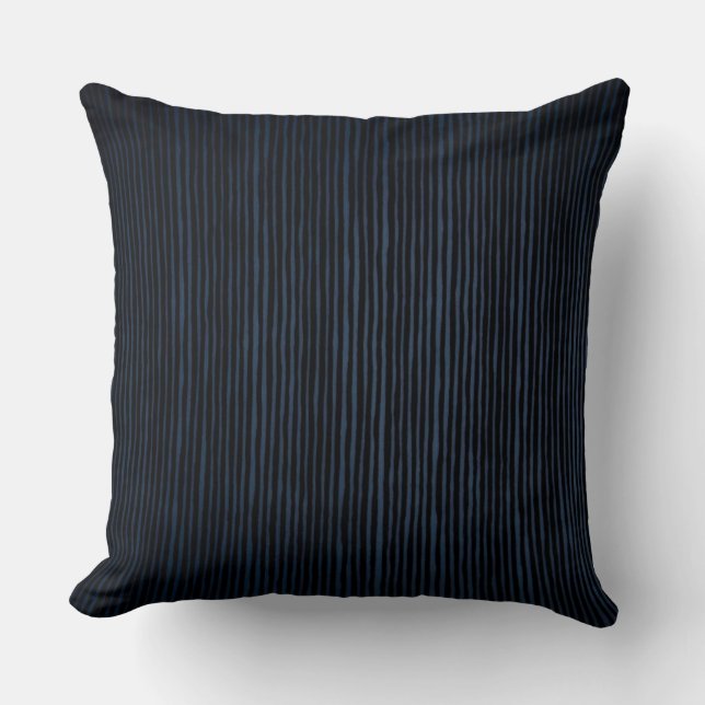Cojín Decorativo Negro gris (Anverso)