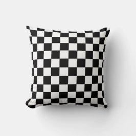 Cojín Decorativo Negro y blanco controlado