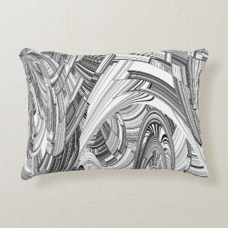 Cojín Decorativo Negro y blanco moderno