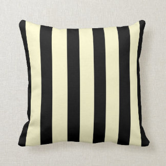 Cojín Decorativo Negro y crema de moda >Almohada cuadrada