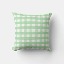 Neo Mint Green y White Gingham