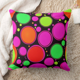 Cojín Decorativo Neon Dot Fiesta