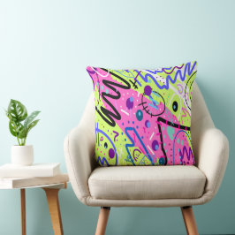 Cojín Decorativo Neon Feelings Abstract Art