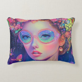Cojín Decorativo Neon Garden Goddess