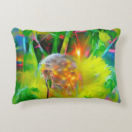 Cojín Decorativo Neon Glow Dandelions en Dream Garden