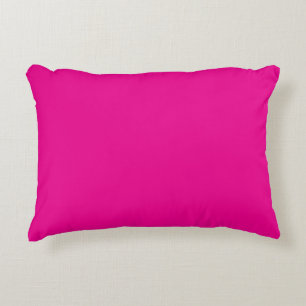 Cojín Decorativo Neón rosa caliente