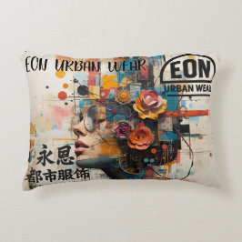 COJÍN DECORATIVO NEON ROSE