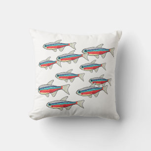 Cojín Decorativo Neon Tetra