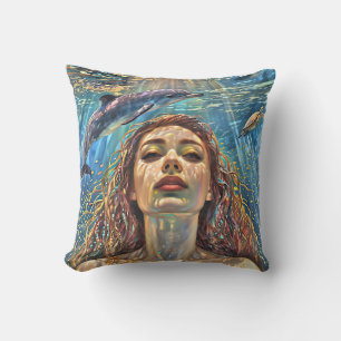 Cojín Decorativo "Nerena" bajo las aguas quietas
