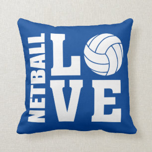Cojín Decorativo Netball Love Blue Netball