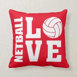 Cojín Decorativo Netball Love Red Netball
