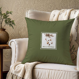 Cojín Decorativo Neutral Christmas Pillow Gift for Mom Dad